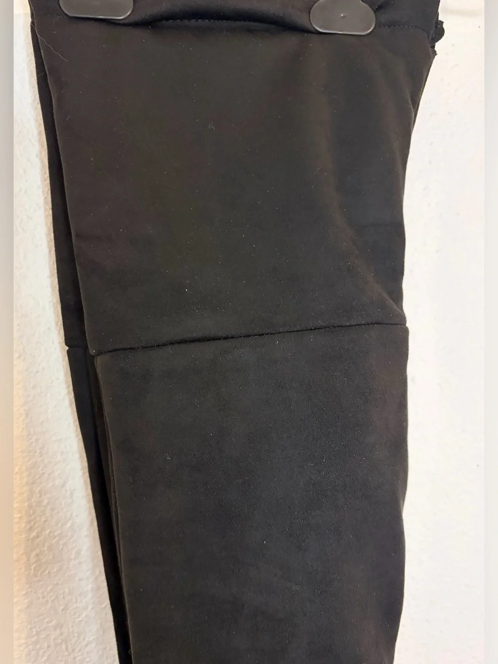 Dream Pairs Over-the-Knee Black Suede Boots - Women's Tall Fashion Boot